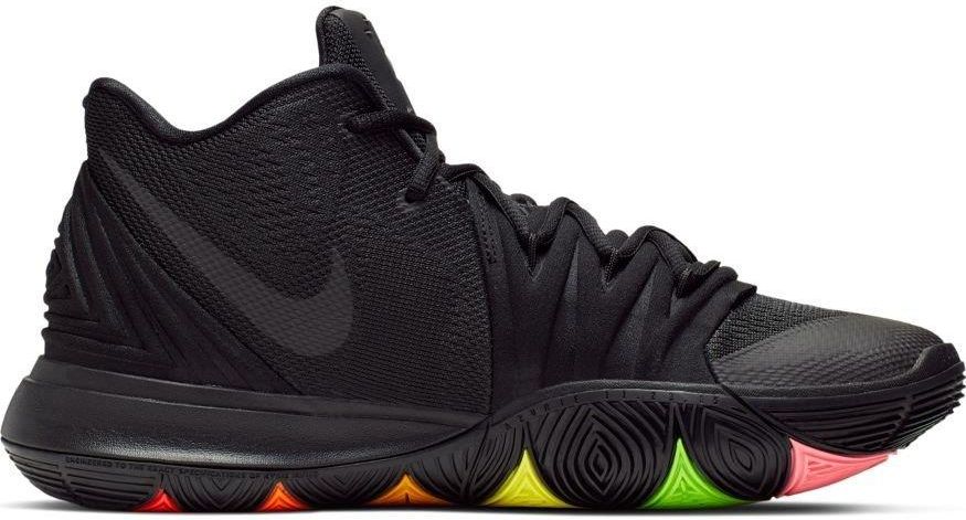 kyrie 5 rainbow white