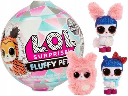 L.O.L. Surprise Fluffy Pets Winter Disco Series with Removable Fur Lol Surprise Winter Disco Fluffy Pets 2025 |