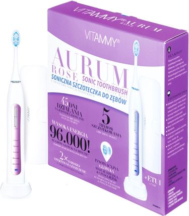 Szczoteczka elektryczna VITAMMY AURUM ROSE 96.000