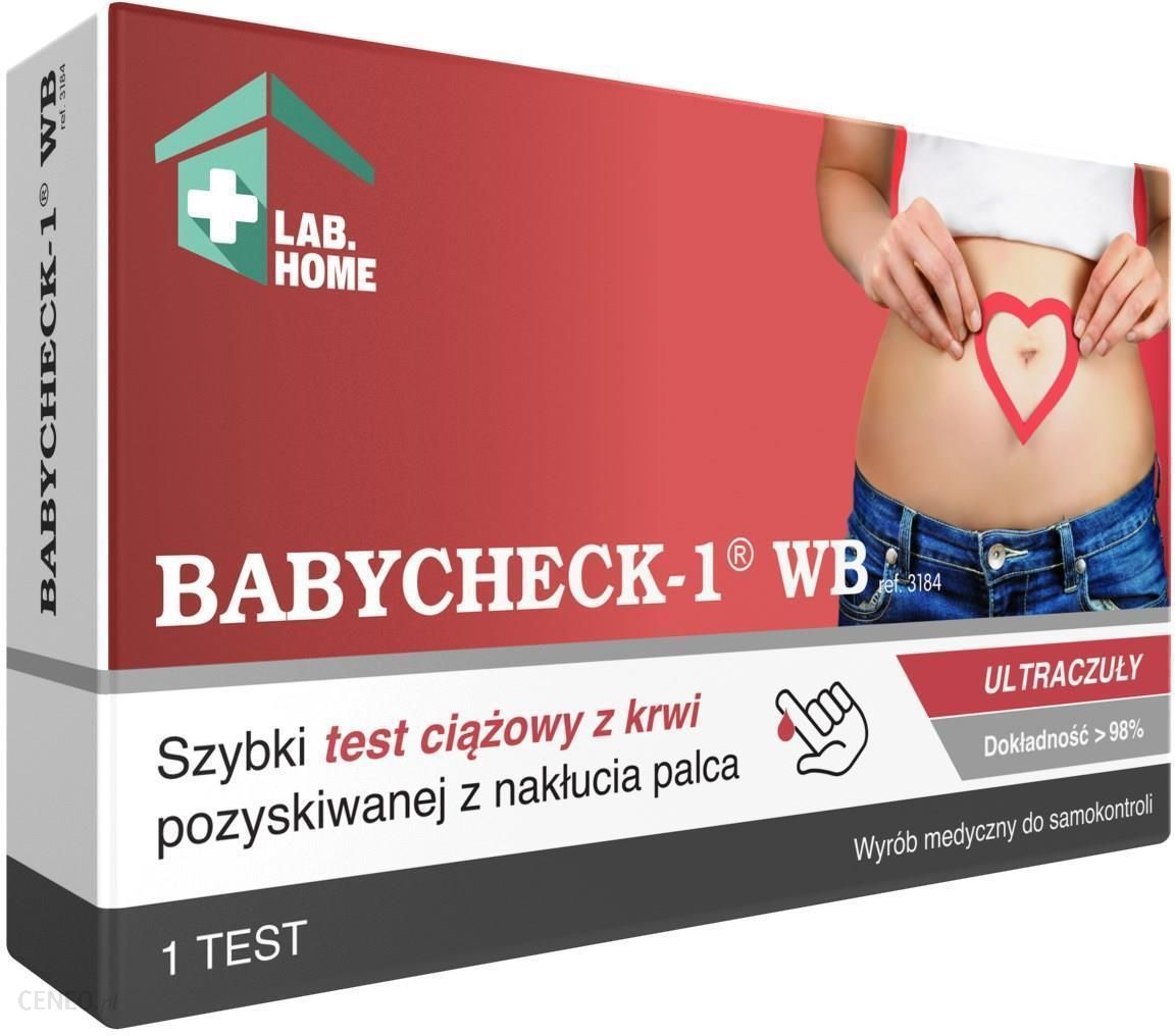 Labhome BabyCheck-1 WB Test ciążowy z krwi