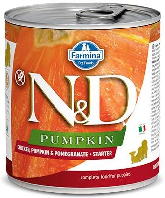 N&D Pumpkin Grain Free Canine Chicken Pumpkin&Pomegranate Starter 12X285G