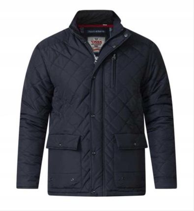 Kurtka pikowana męska Duke d555 Justin 4XL Hit Ceny i pikowana czarna męska kurtka 4xl