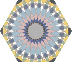 Codicer Hex Kasbah Mix Colors Hexagonal 25x22