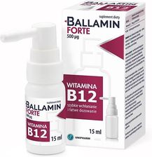 Zdjęcie Ballamin Forte aerozol doustny 15 ml - Piła