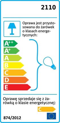 Rabalux Becca Ip44 G9 Łazienkowy (2110) - zdjęcie 2