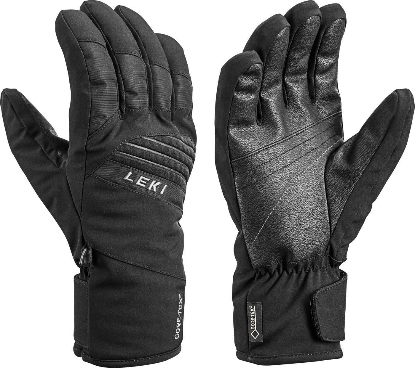 Leki Space Gore Tex Mens Ski Gloves Black Ceny i opinie Ceneo.pl