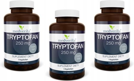 Tryptofan L-tryptofan prekursor 5-HTP 300 kapsułek