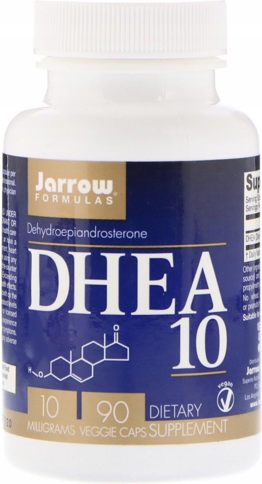 Jarrow Formulas Dhea 10 mg 90 kapsułek Opinie i ceny na Ceneo.pl