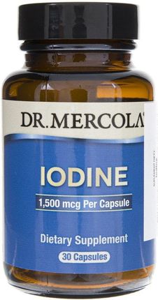 Dr Mercola Jod (Iodine) 1,500mcg 30kaps