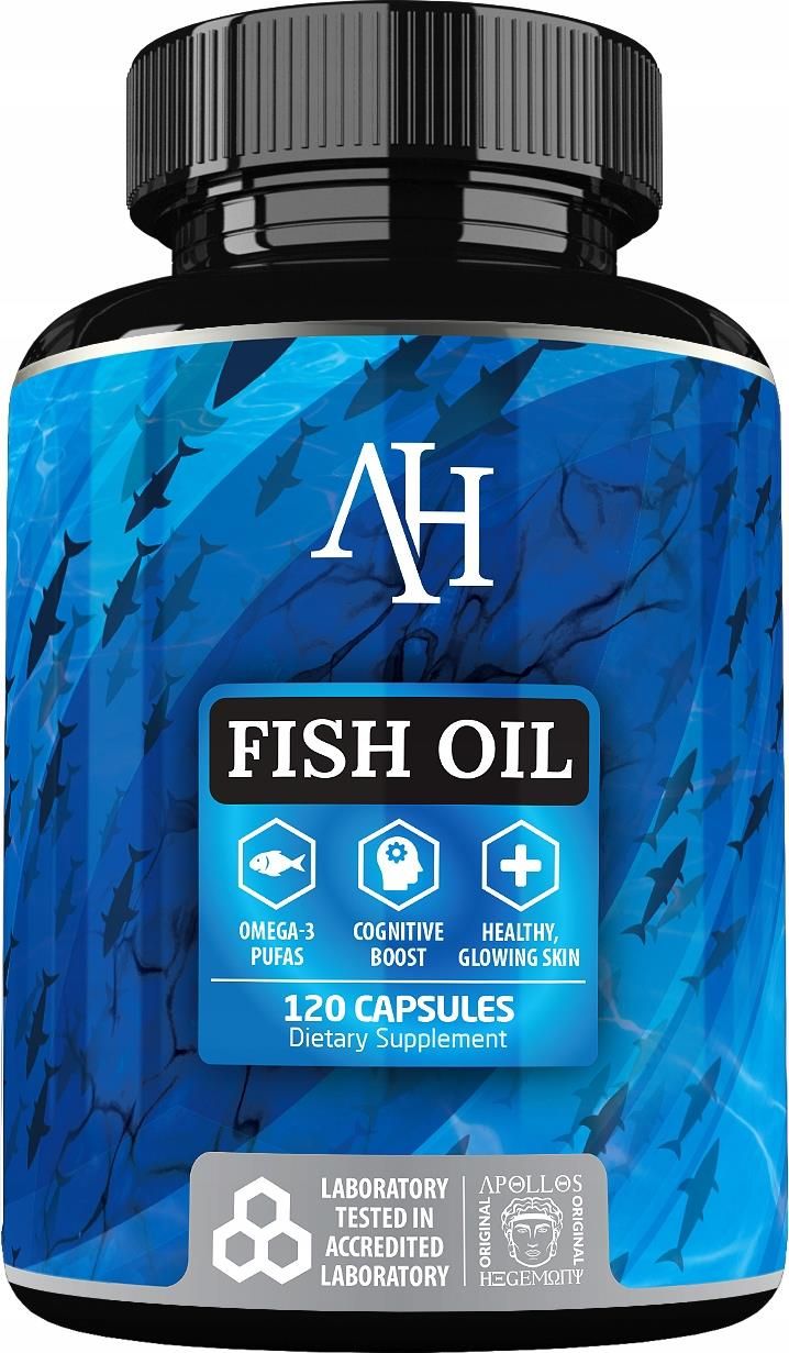 Apollo's Fish Oil Olej Rybi Dha Epa OMEGA3 120KAP Opinie i ceny na