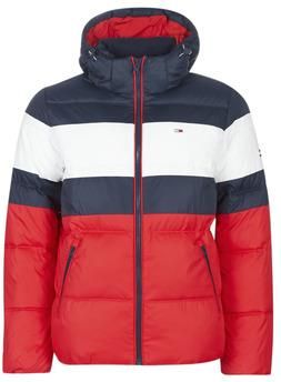 Tommy jeans rugby stripe puffa best sale jacket