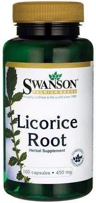 Swanson Licorice Root (Lukrecja) X 100 Kaps.