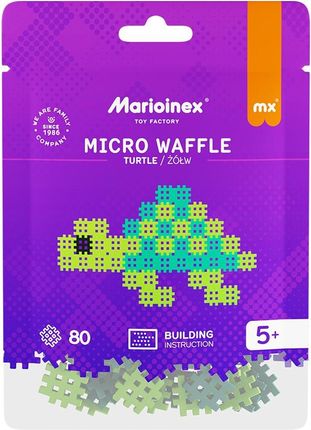 Marioinex Micro Waffle Żółw 80El. 902998