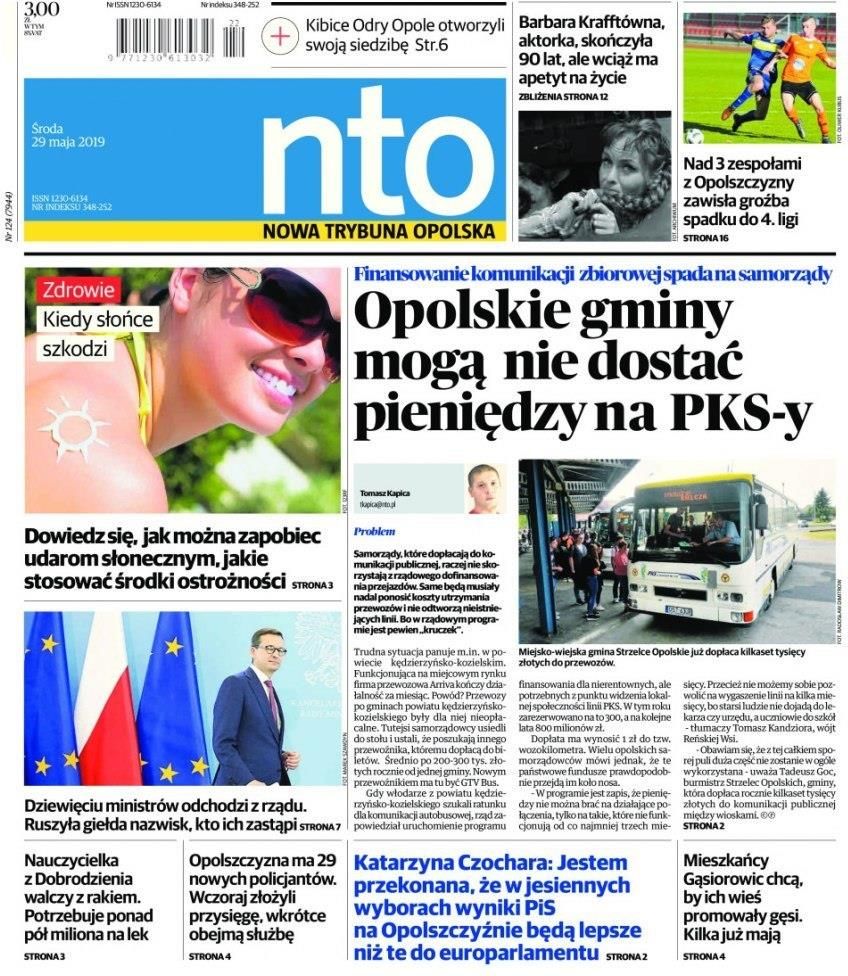 Nowa Trybuna Opolska - Opole 124/2019 - Ceny I Opinie - Ceneo.pl