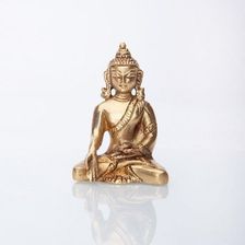 Zdjęcie BODHI YOGA MOSIĘŻNA FIGURKA BUDDHY 8CM 2166UNIW - Dąbrowa Tarnowska
