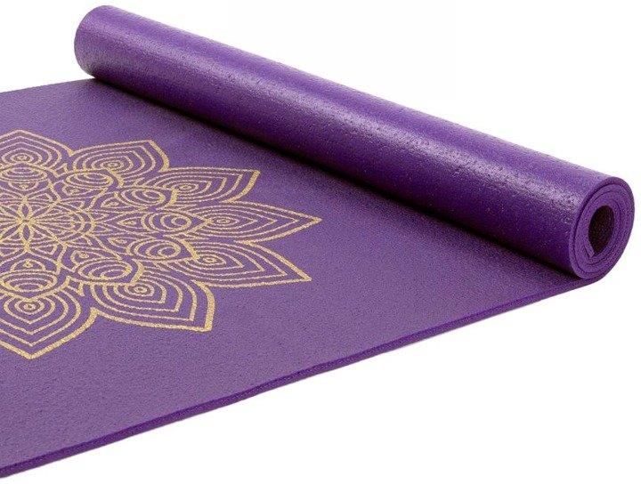 Bodhi Yoga Do Jogi Rishikesh Premium 4.5Mm Fioletowy Z Mandalą 190X61Cm
