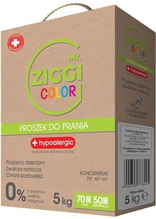 Zdjęcie Mr. ZIGGI Color Proszek dezynfekujący do prania kolorów 5 kg - Tychy