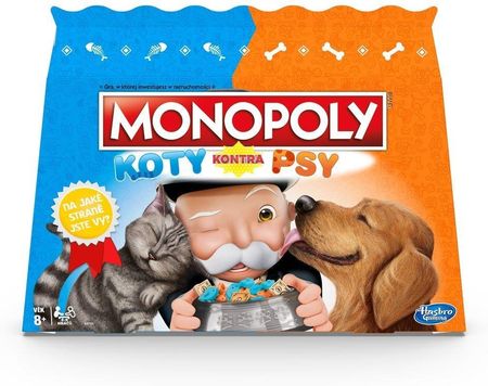 Hasbro Monopoly Koty Kontra Psy E5793