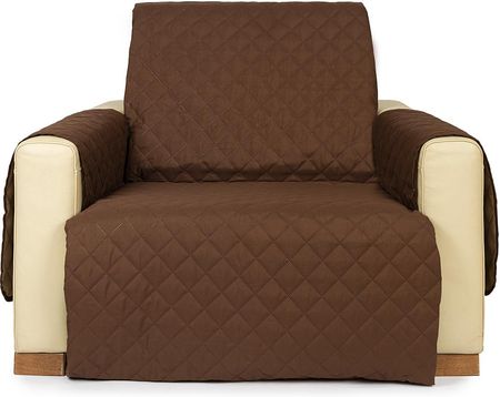 4Home Narzuta na fotel Doubleface brązowa/beżowa, 60 x 220 cm, 60 x 220 cm