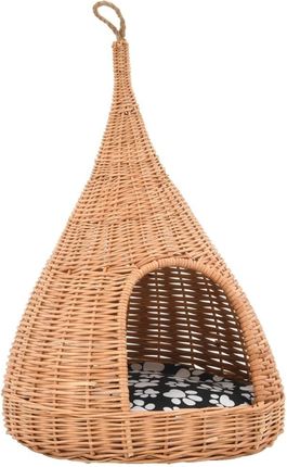 VIDAXL Domek dla kota z poduszką 40x60 cm  tipi (170777)