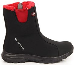 Zdjęcie Czarne śniegowce wodoodporne DK Soft Shell - czarny / czerwony - Sompolno