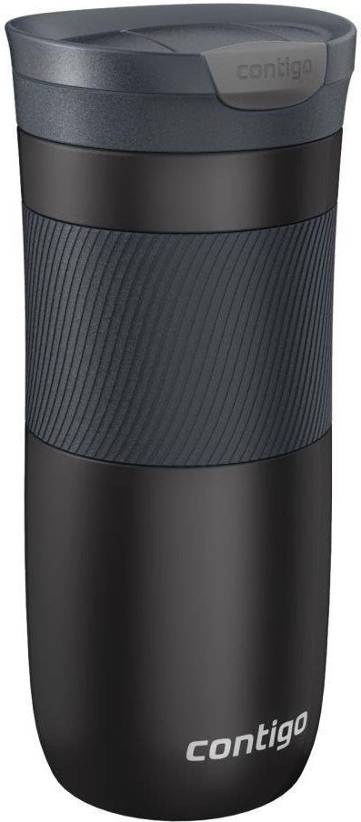 Contigo Kubek Termiczny Byron 470Ml Matte Black Czarny - zdjęcie 2 Contigo Kubek Termiczny Byron 470Ml Matte Black Czarny