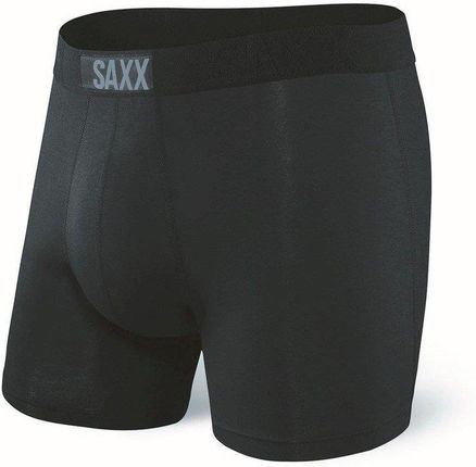 Bokserki męskie SAXX Vibe Boxer Brief Black/Black