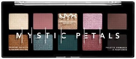 NYX Professional Makeup Mystic Petals Shadow Palette Paleta cieni 02 Dark Mystic 8 g