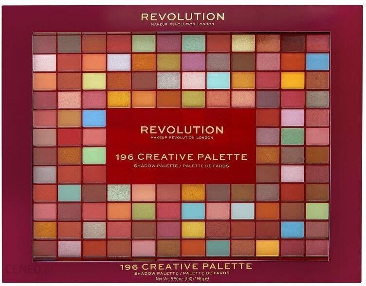 „Makeup Revolution Palette 196“ akių šešėlių kūrybinė paletė