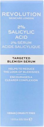 Revolution Skincare 2% Salicylic Acid Serum Na Niedoskonałości 30 ml