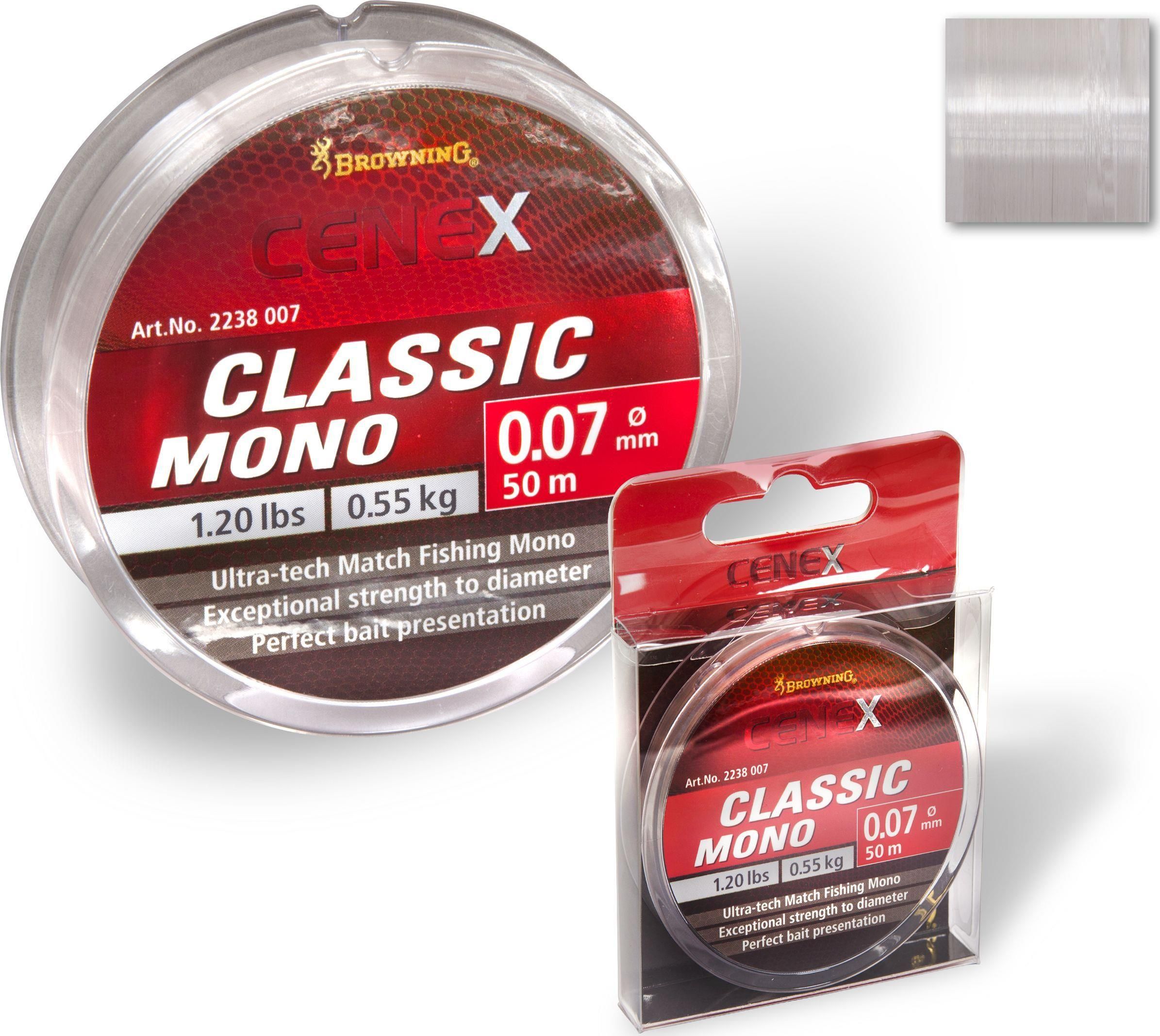 Browning 0 06Mm y ka Cenex Classic 50M 0 45Kg 1 00Lbs Brazowy 2238006 