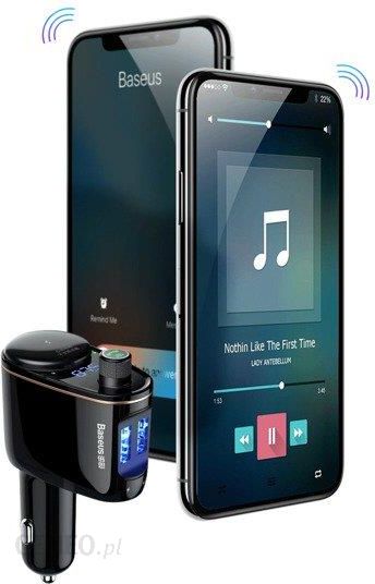 Transmiter Fm Bluetooth z Ładowarką 3.4A + MP3