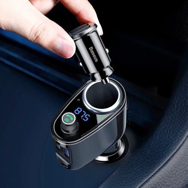 Transmiter Fm Bluetooth z Ładowarką 3.4A + MP3 - zdjęcie 6 Transmiter Fm Bluetooth z Ładowarką 3.4A + MP3