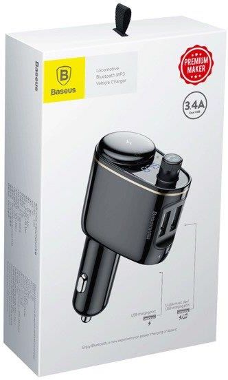 Transmiter Fm Bluetooth z Ładowarką 3.4A + MP3 - zdjęcie 9 Transmiter Fm Bluetooth z Ładowarką 3.4A + MP3