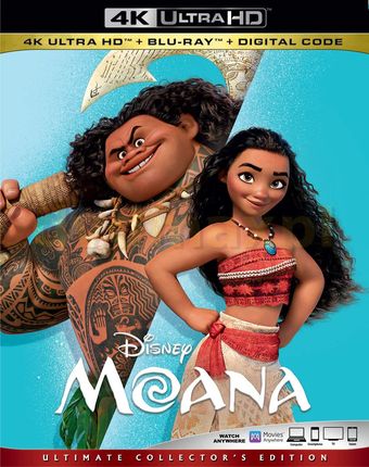 Moana (Vaiana: Skarb oceanu) (Disney) [Blu-Ray 4K]+[Blu-Ray]