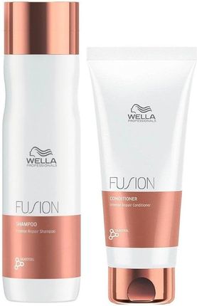 Wella Fusion Intense Repair Zestaw intensywnie regenerujący: szampon 250ml + odżywka 200ml