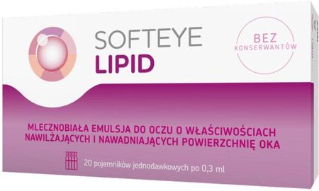 Softeye Lipid emulsja do oczu 20 x 0,3 ml