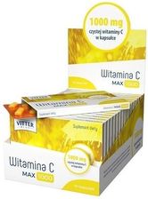 Zdjęcie Witamina C Max 1000 Vitter Blue 10Kaps - Poręba