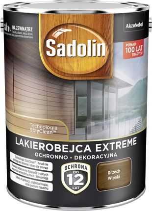 Sadolin Lakierobejca Extreme Orzech Włoski 4,5L 