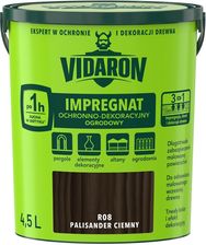 Zdjęcie Vidaron Impregnat Ogrodowy Palisander Ciemny 4,5L  - Warta