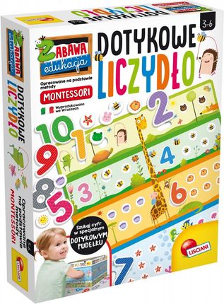 Lisciani Montessori Plus Zabawa I Edukacja Dotykowe Liczydło 