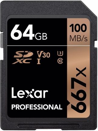 Lexar Professional Sdxc 64Gb 667X Uhs-I (111203)