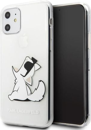 Karl Lagerfeld Choupette Fun Transparent - etui dla iPhone 11