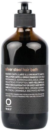 OWay Men Silver Steel Hair Bath 240ml
