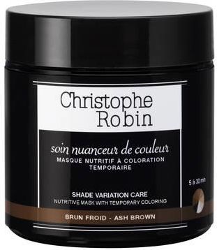 CHRISTOPHE ROBIN Shade Variation Care Maska do włosów w kolorze chłodnego brązu 250ml
