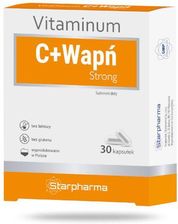 Zdjęcie Starpharma Vitaminum C + Wapń Strong 30kaps - Lubin