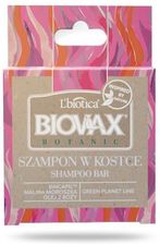 Szampon do włosów Lbiotica Biovax Botanic Szampon W Kostce Malina Moroszka I Baicapil 82g - zdjęcie 1