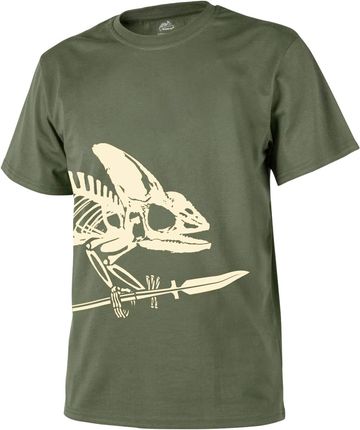 Koszulka T-shirt Helikon Full Body Skeleton Olive Green
