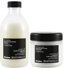 DAVINES OI szampon 280ml + odżywka do wszystkich rodzajów włosów z olejkiem roucou 250ml