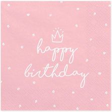 Zdjęcie Serwetki Happy Birthday 20Szt Sp33-15-081J - Proszowice